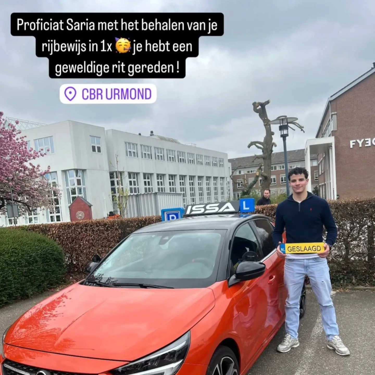 Trotse leerling
